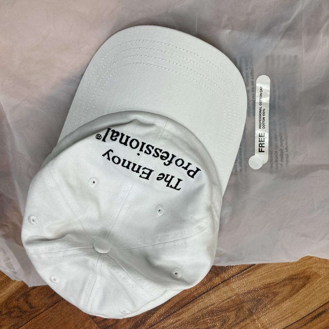 新品未使用-ENNOY ホワイト キャップ.