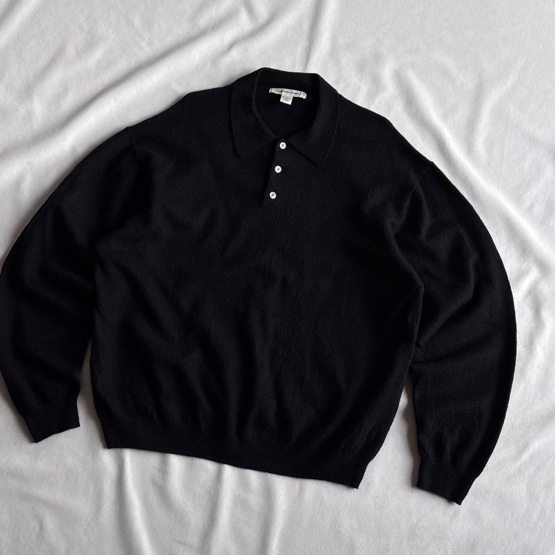 トップス 90s PRONTO UOMO merino wool knit polo