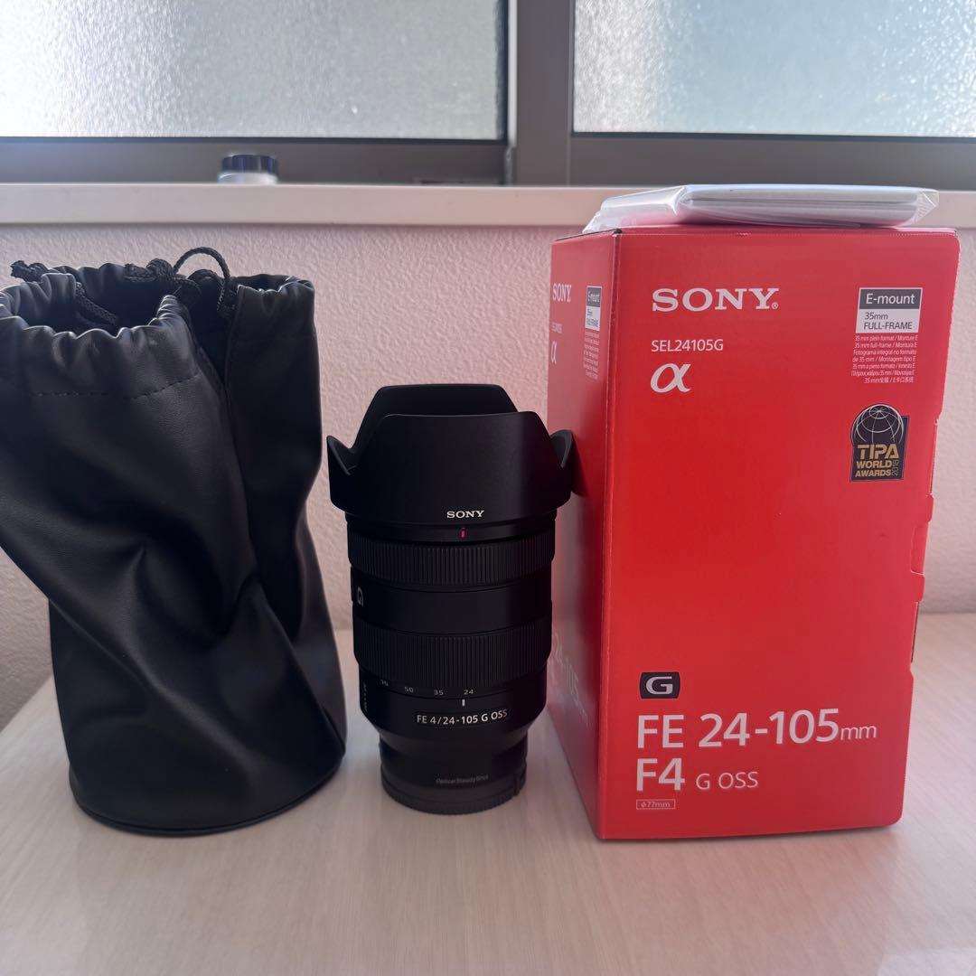 SONY FE 24-105mm F4 G OSS レンズ　ソニー　ズームレンズ