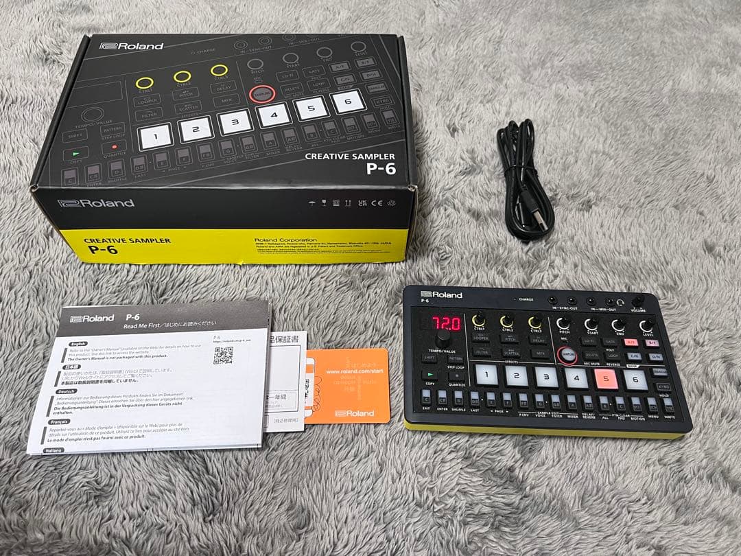 DJ機材 Roland AIRA Compact P-6 CREATIVE SAMPLER