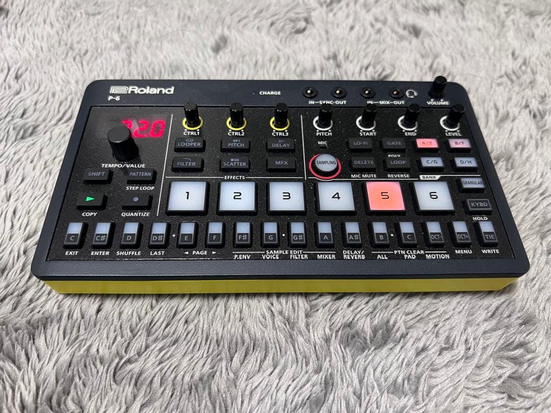DJ機材 Roland AIRA Compact P-6 CREATIVE SAMPLER