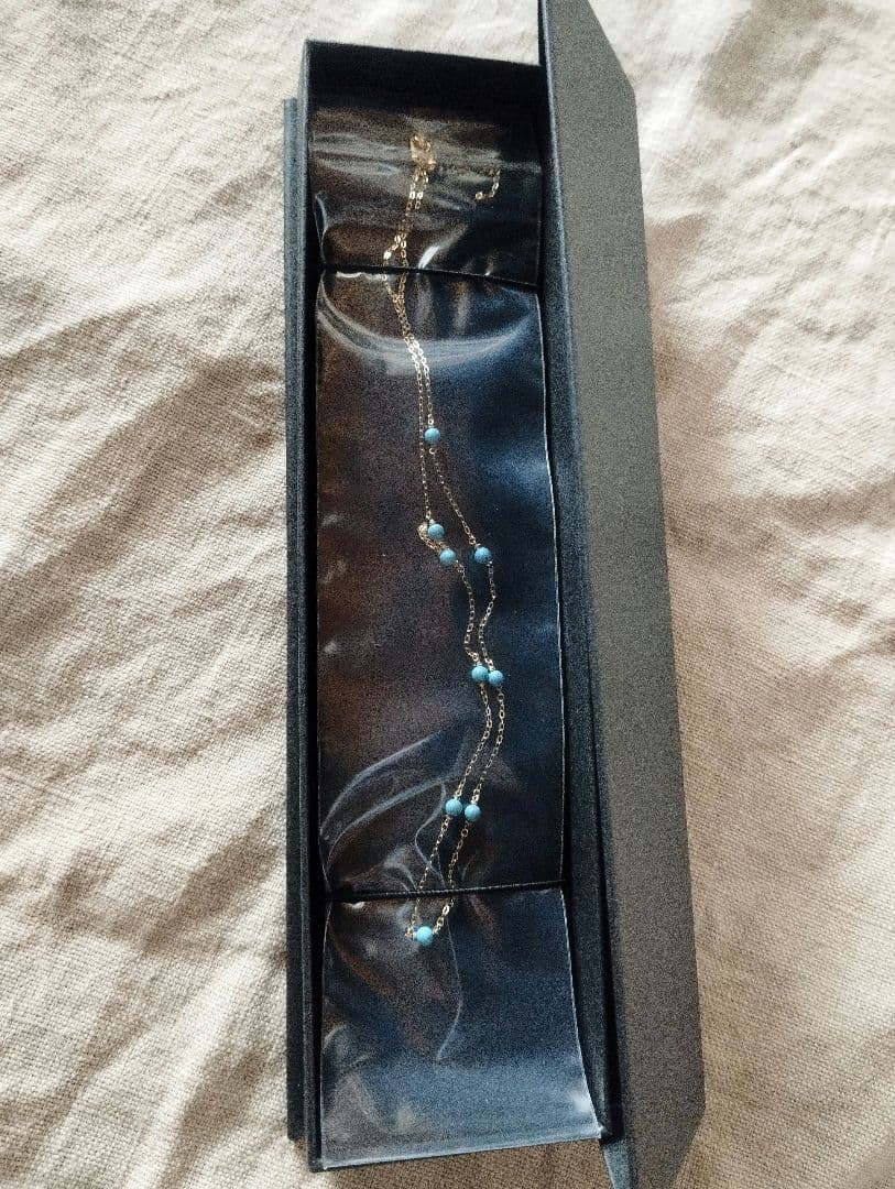 GSTV ターコイズ（スタビライズ）リップグロスステーションネックレス