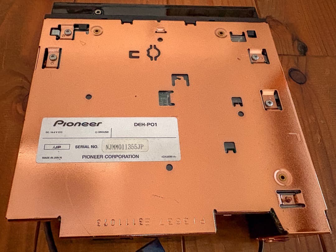 【高音質フルセット】DEH-P01 純正アンプ・純正サブウーファー付 USB対応