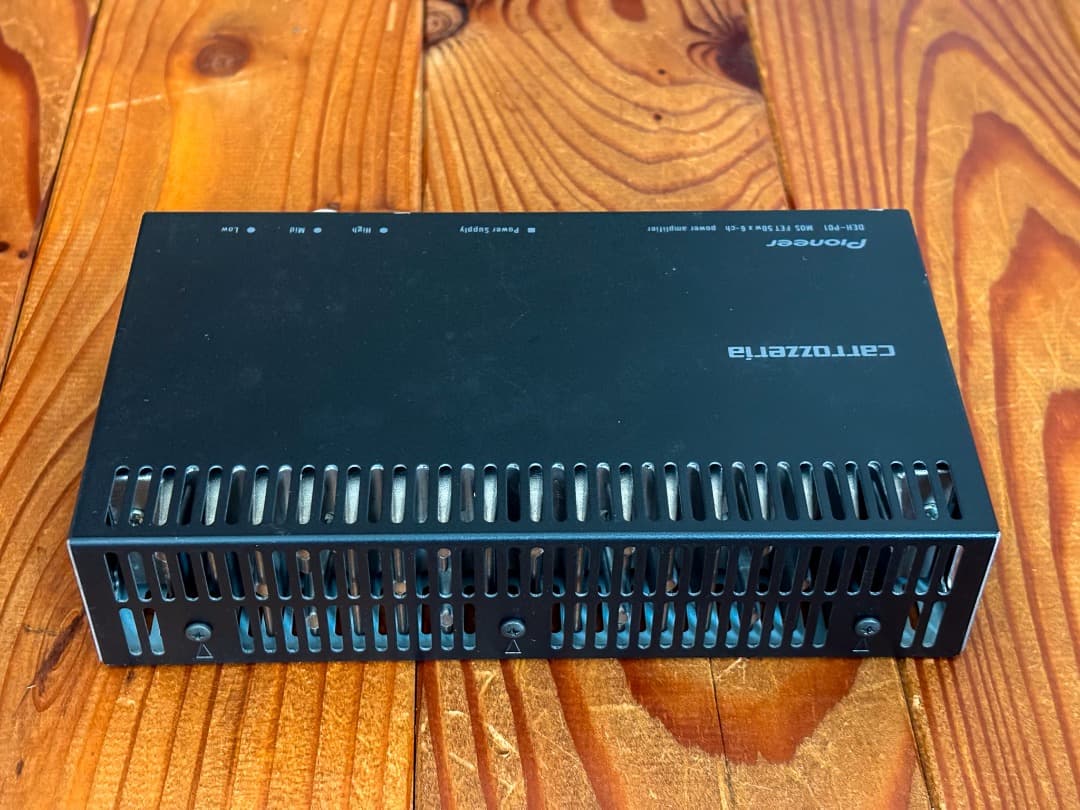 【高音質フルセット】DEH-P01 純正アンプ・純正サブウーファー付 USB対応