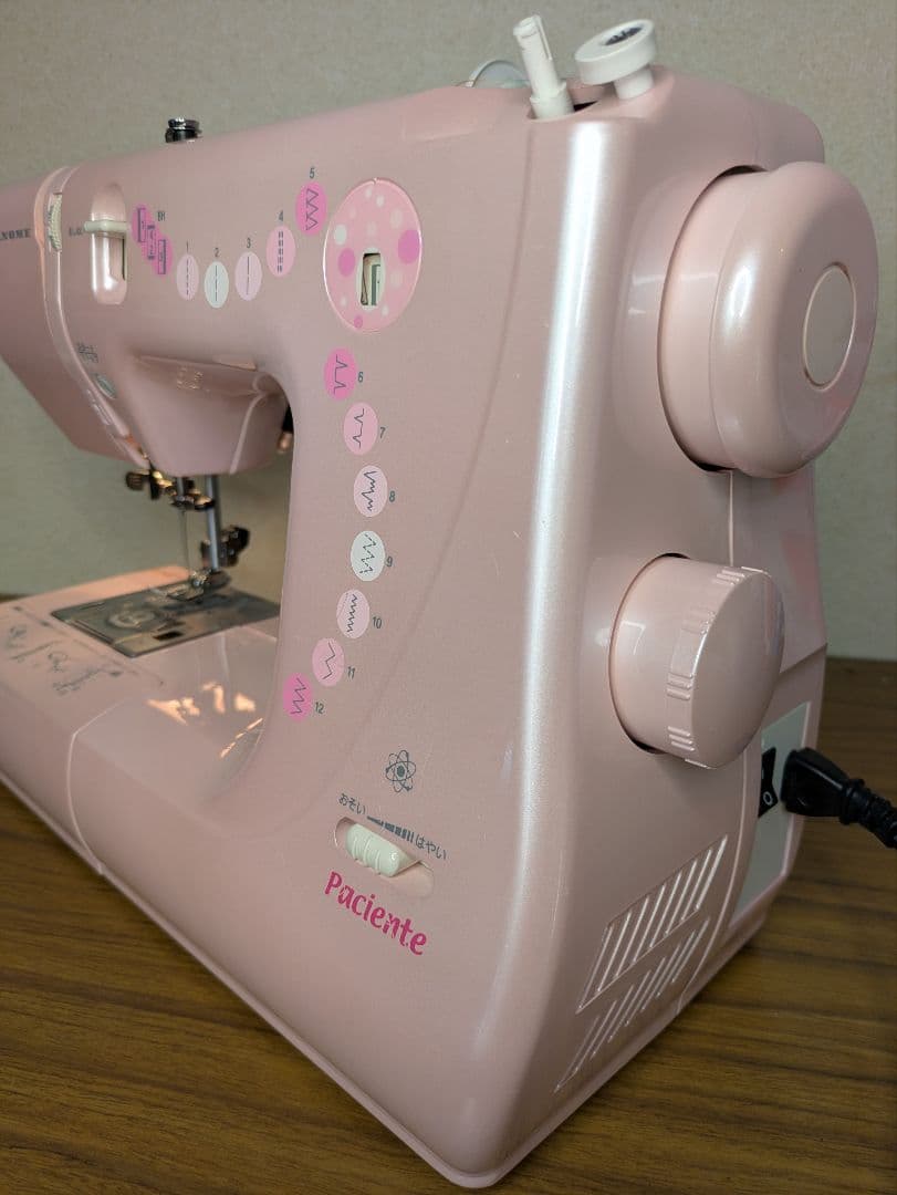 ☆美品☆ジャノメ 660型 電子強化モデル☆コンパクトミシン☆分解整備調整済み☆