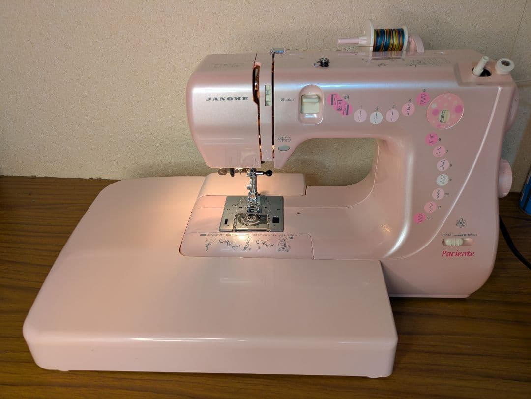 ☆美品☆ジャノメ 660型 電子強化モデル☆コンパクトミシン☆分解整備調整済み☆