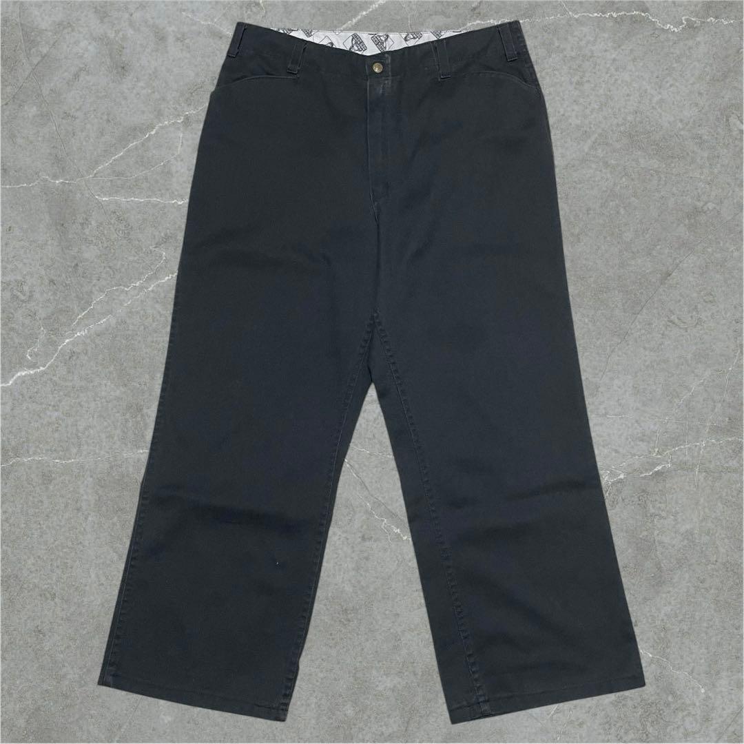 希少 90s USA製 BEN DAVIS フリスコパンツ ブラック W34 黒