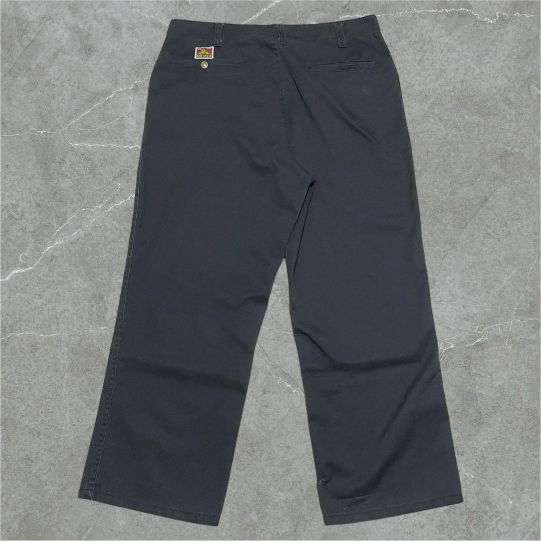 希少 90s USA製 BEN DAVIS フリスコパンツ ブラック W34 黒