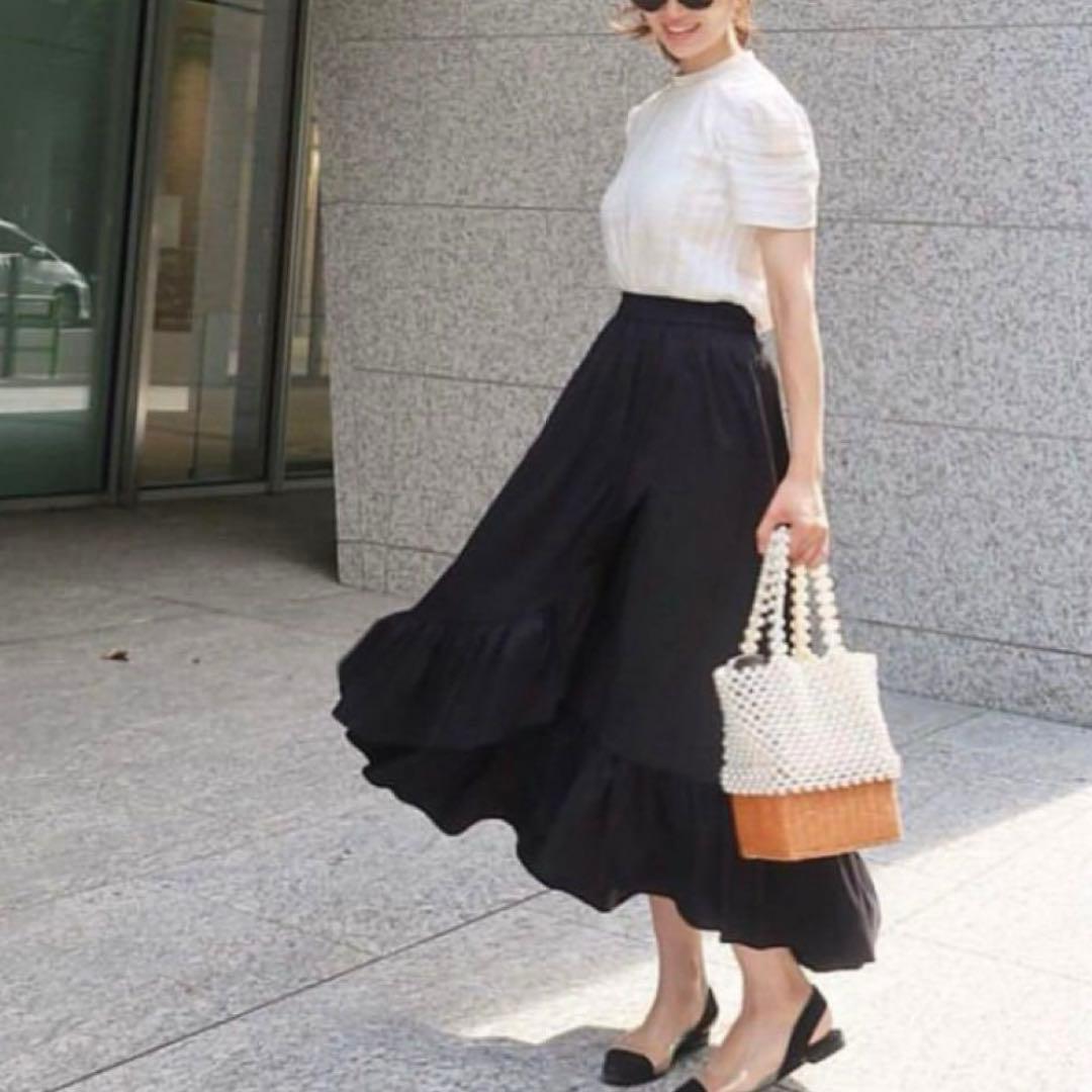 SEVEN TEN セブンテン パール ラタン バッグ かごバッグ