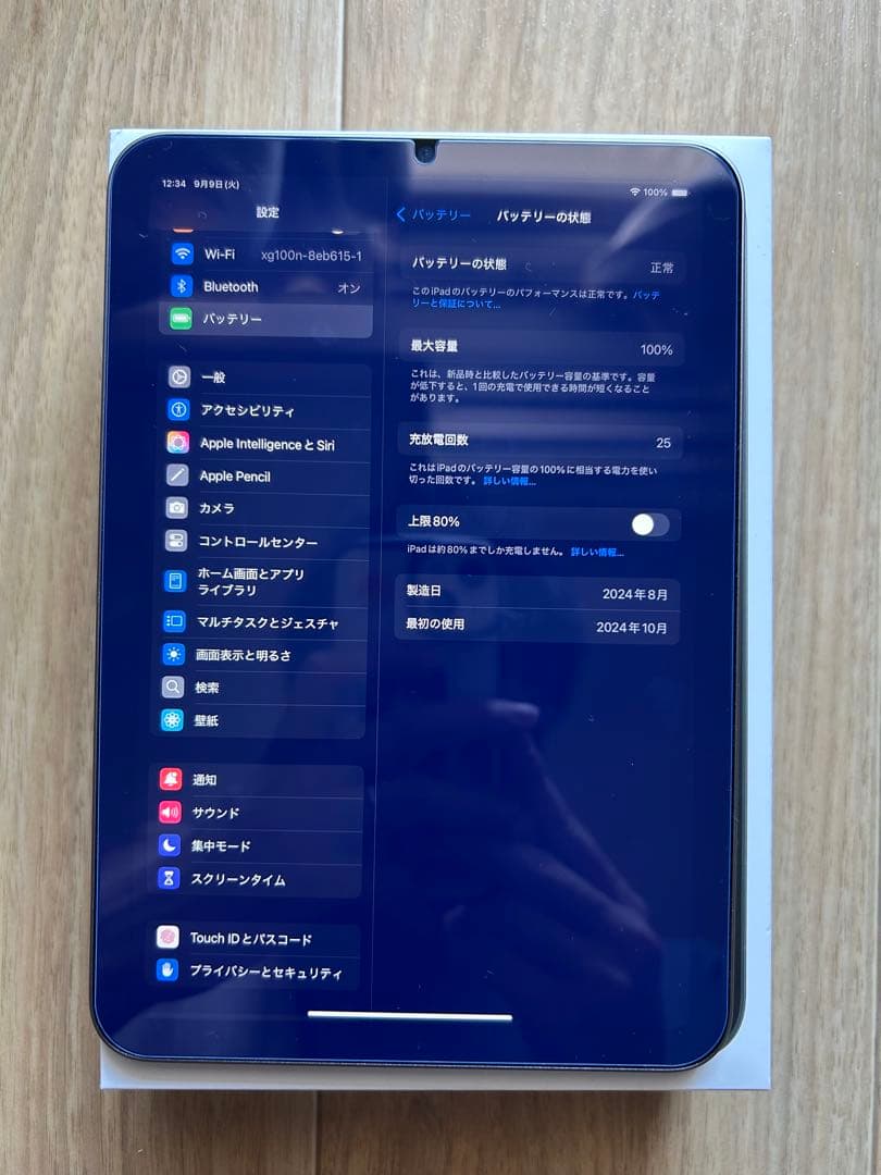 Apple iPad mini スペースグレー　第7世代