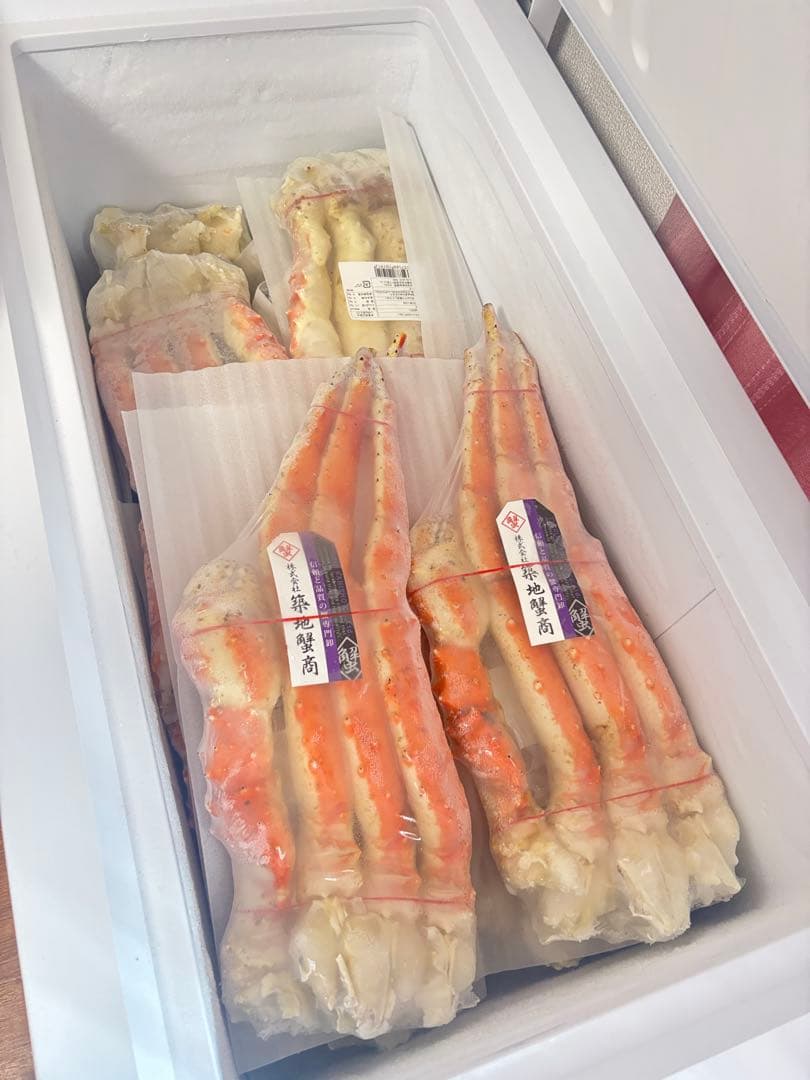 9Lタラバガニ×2肩