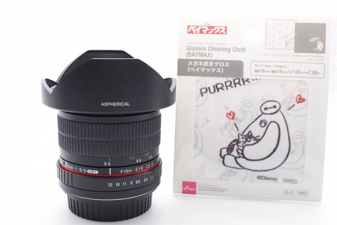 SAMYANG 8mm F3.5 単焦点　魚眼レンズ　美品　キャノン　サムヤン