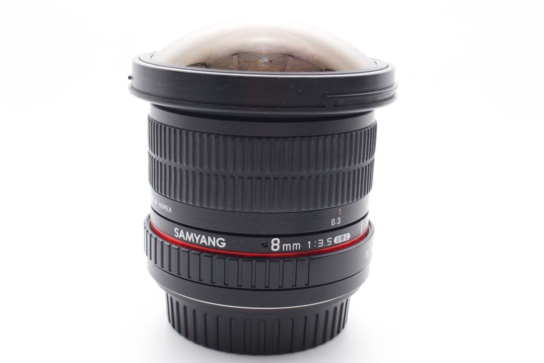 SAMYANG 8mm F3.5 単焦点　魚眼レンズ　美品　キャノン　サムヤン