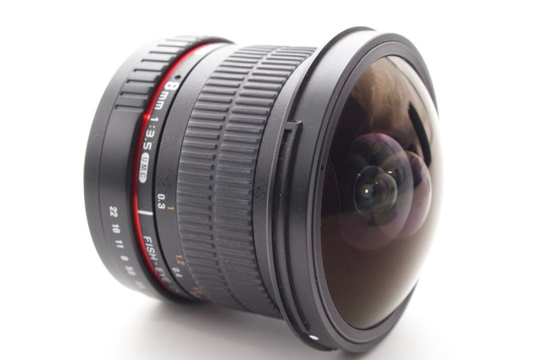 SAMYANG 8mm F3.5 単焦点　魚眼レンズ　美品　キャノン　サムヤン