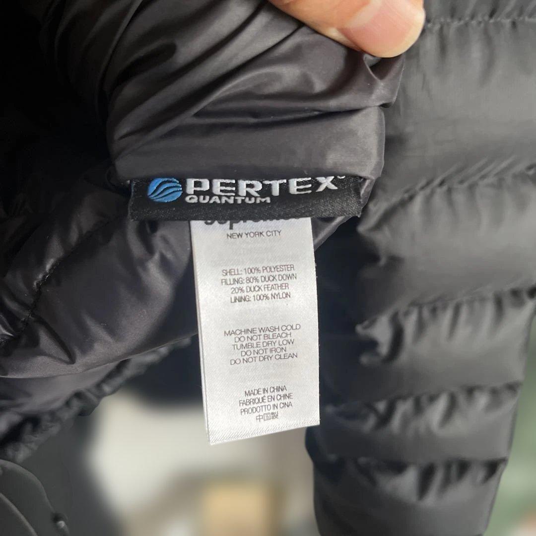 Supreme M ブラックダウンジャケット