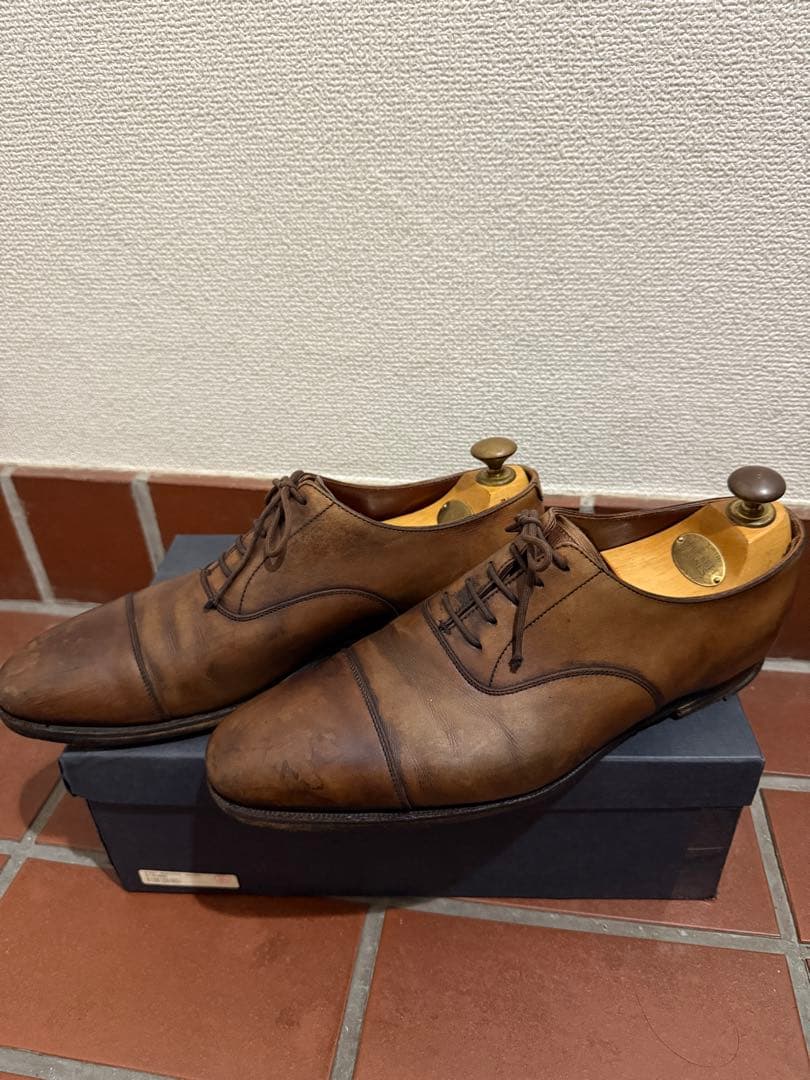 クロケット&ジョーンズ　オードリー　ブラウン　サイズ７1/2D