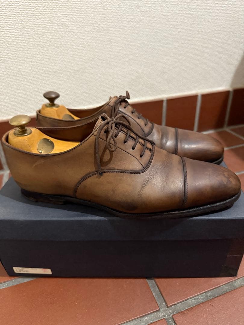 クロケット&ジョーンズ　オードリー　ブラウン　サイズ７1/2D