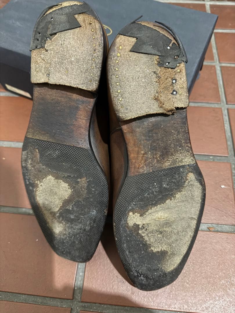 クロケット&ジョーンズ　オードリー　ブラウン　サイズ７1/2D