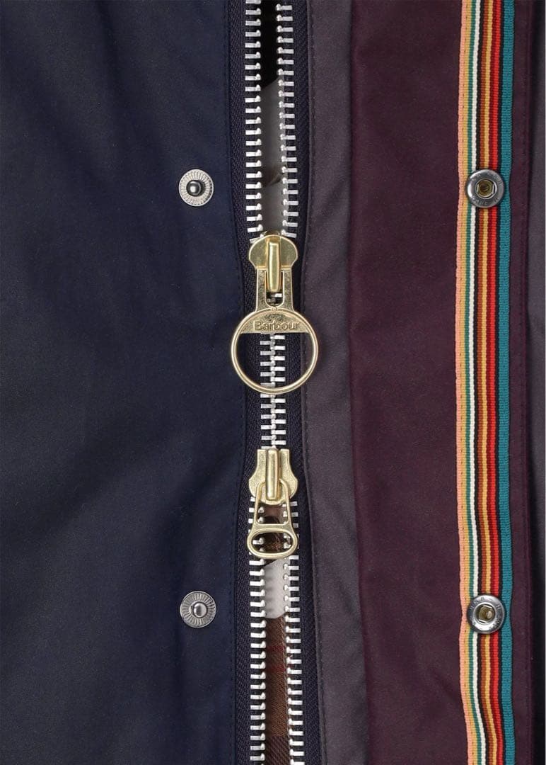 Paul Smith Barbour Bedale ミックスアップ フード付き