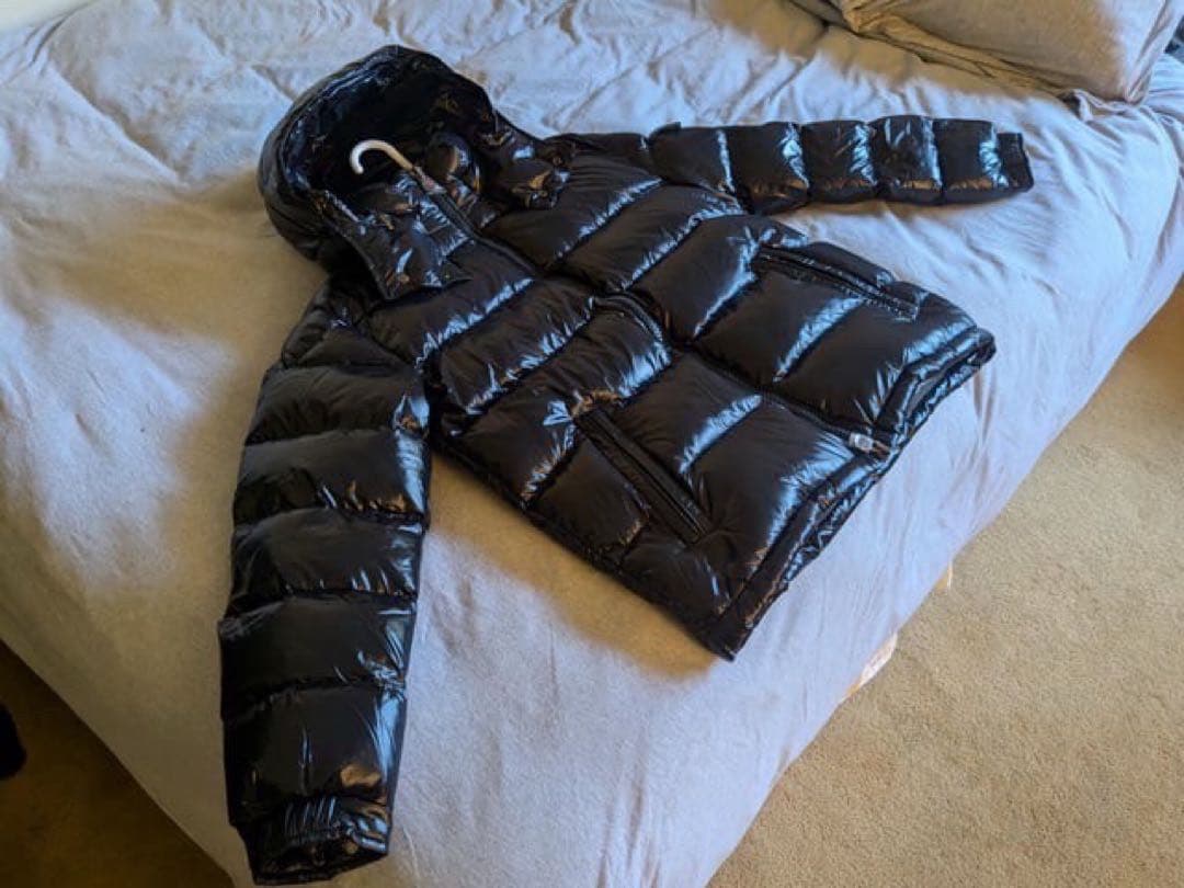 21Savage様専ブラック ダウンジャケット フード付き