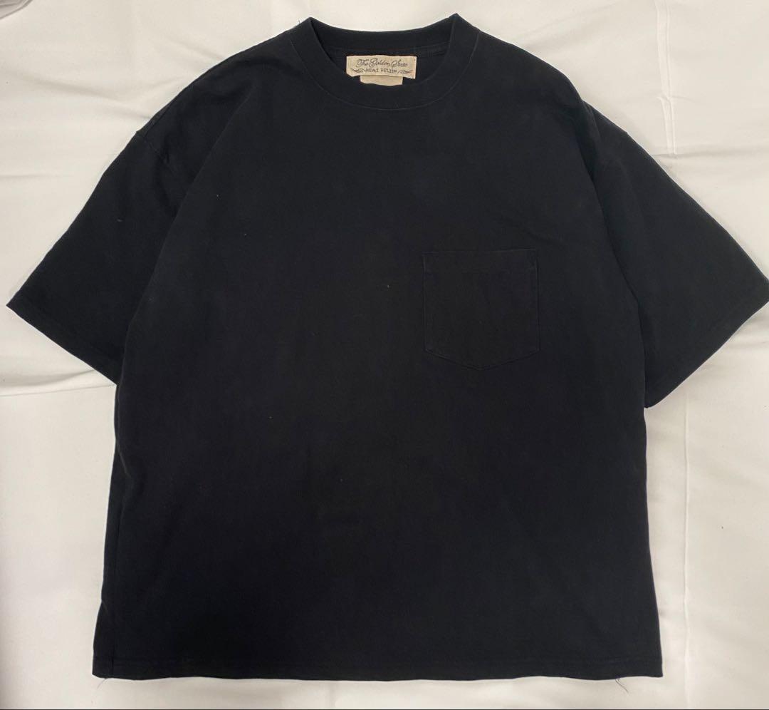 REMI RELIEF レミレリーフ バンダナTシャツ　クルーネック ブラック