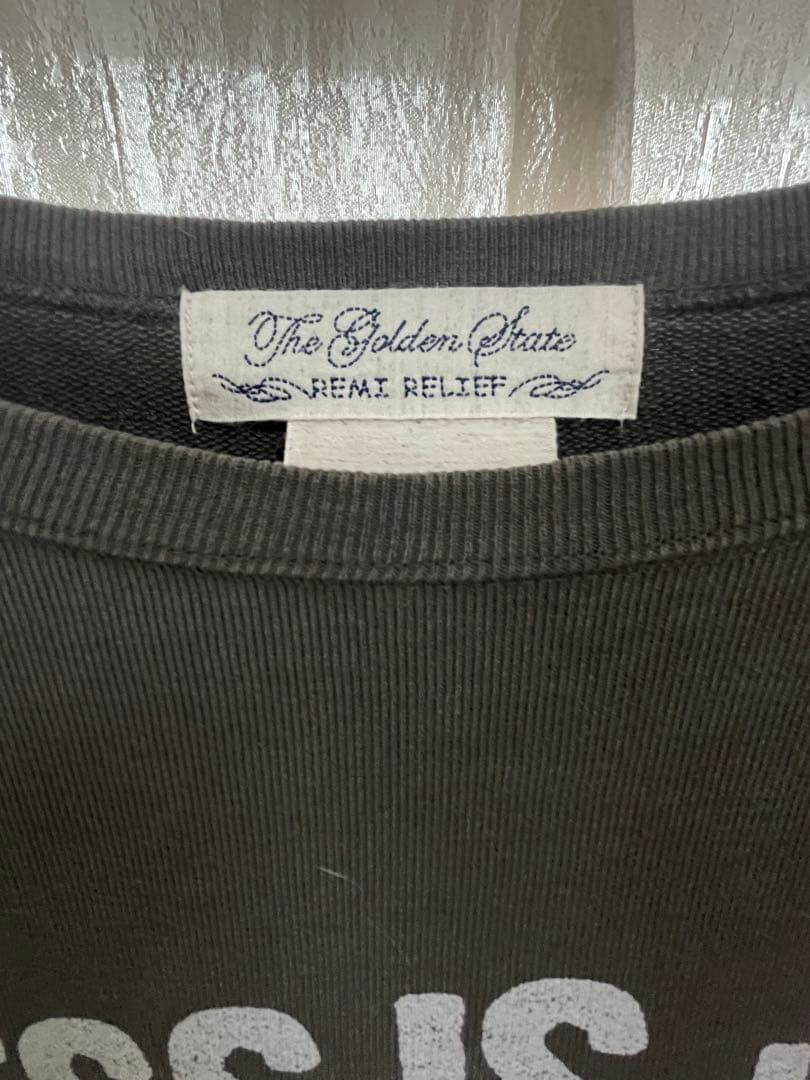 ★最終お値下げ★ 美品　REMI RELIEF レミレリーフ　スウェット