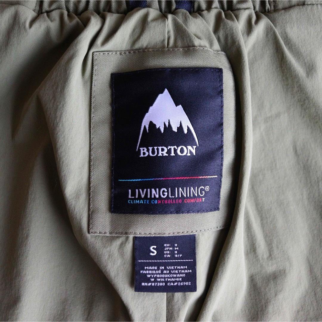 5431【美品】バートン ビブパンツ ノルディック柄 ボーダー レディース