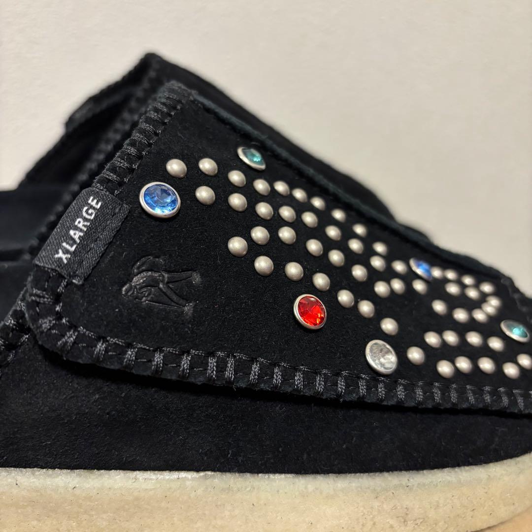 新品未使用 26.5 XLARGE CLARKS スエード サンダル