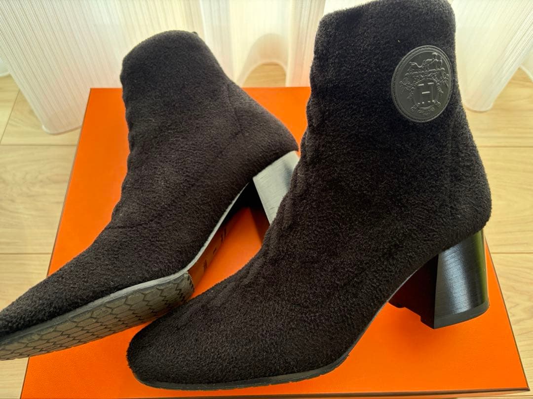 美品❣️HERMES ショートブーツ ヴォルヴェール 60 サイズ38