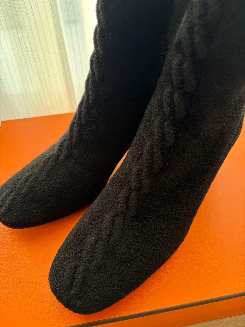 美品❣️HERMES ショートブーツ ヴォルヴェール 60 サイズ38