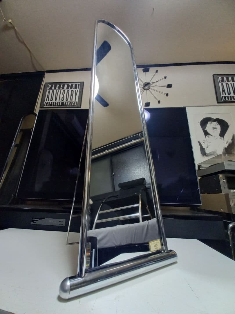 アダム　様売約済　スペースエイジ　インダストリアル　メタル　フレーム　ミラー