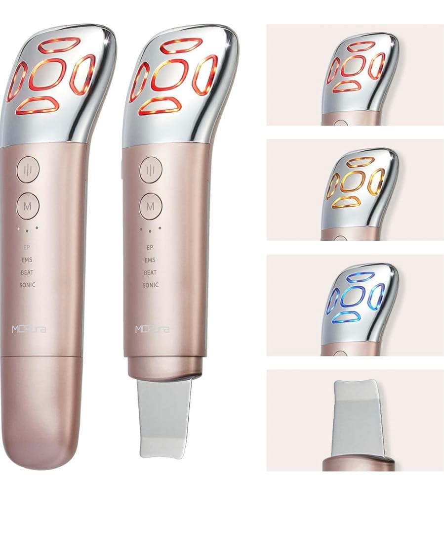 新品未使用 MCURA 美顔器 ピンクゴールド エムシーオーラ EMS nova