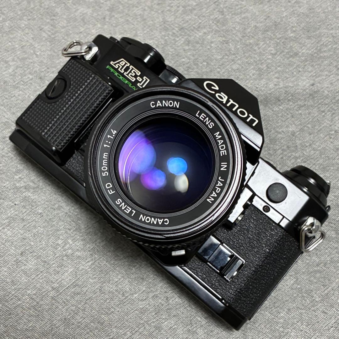 ⭐️美品⭐️モルト交換済⭐️Canon AE-1 PROGRAM ＋50mm F1.4