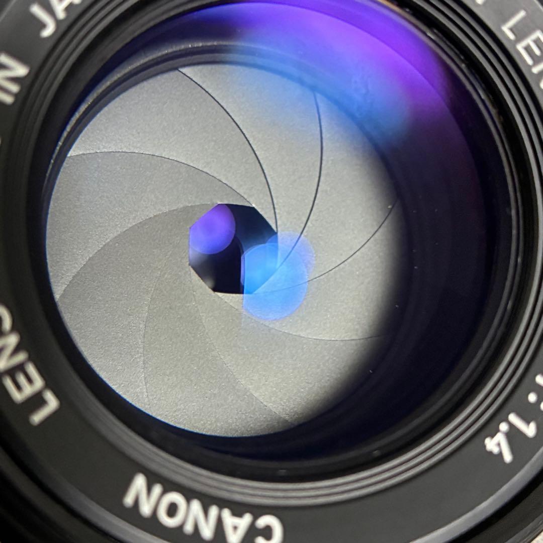 ⭐️美品⭐️モルト交換済⭐️Canon AE-1 PROGRAM ＋50mm F1.4