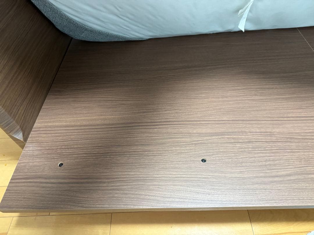 【5/26まで販売】ニトリ グレー ポケットコイルソファベッド3way