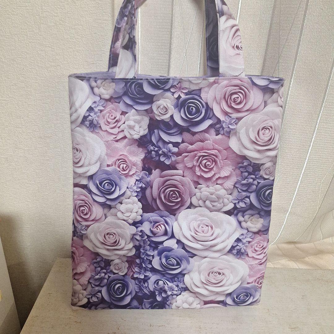 激レアねこパネル生地　ハンドメイド　まちなしバッグ　ミニバック　ポーチ