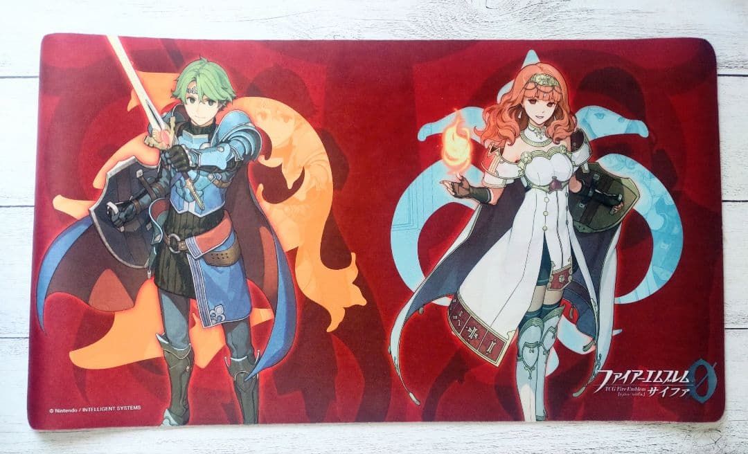 ファイアーエムブレムサイファ プレイマット エコーズ アルム＆セリカ