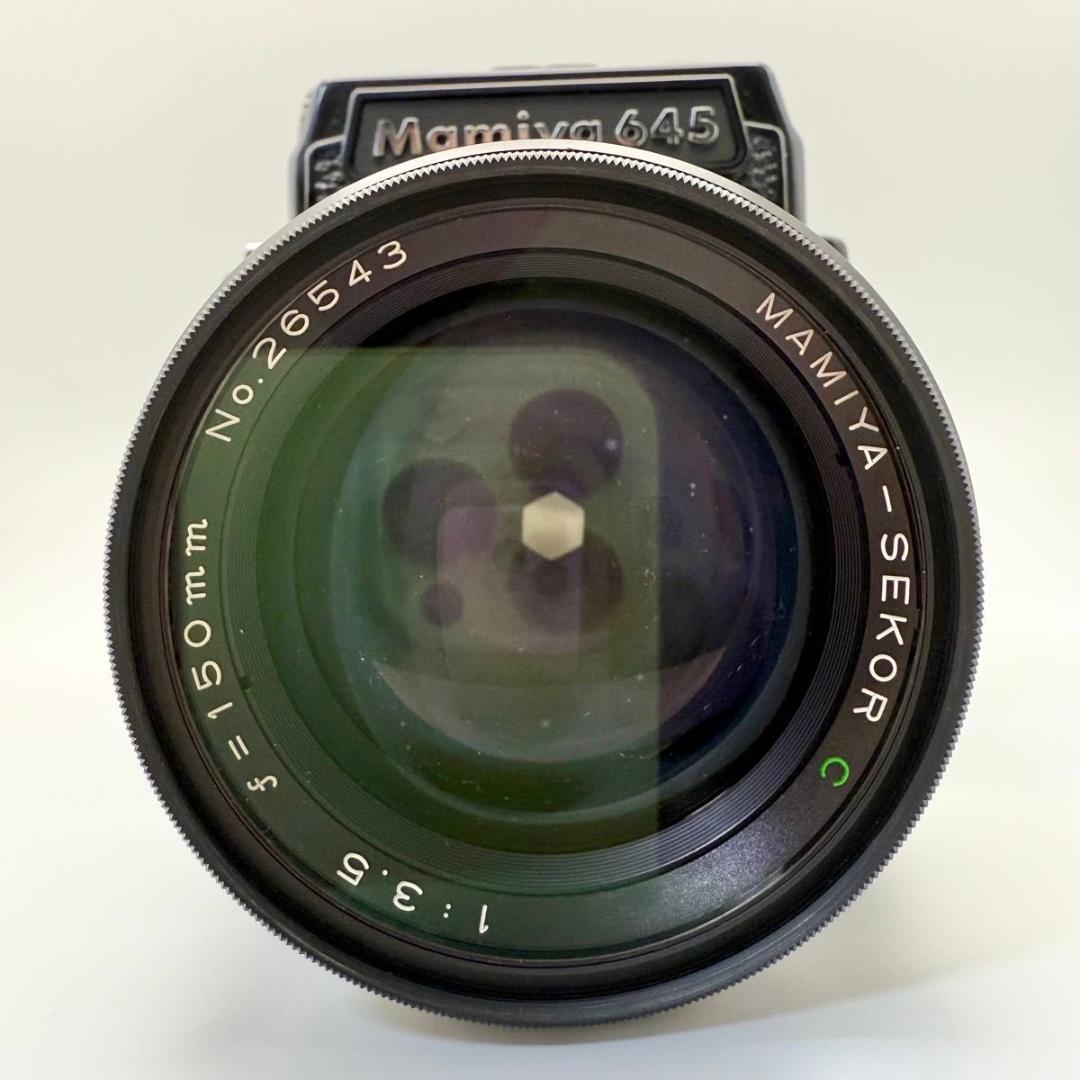 Mamiya M645 1000S 本体 レンズ付 付属品多数　9194