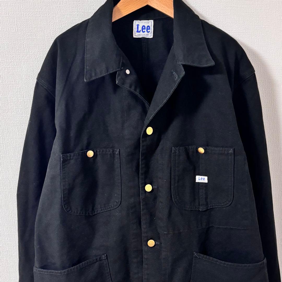 ゴダン鈴本Lee LT0659 カバーオールジャケット ブラック XL
