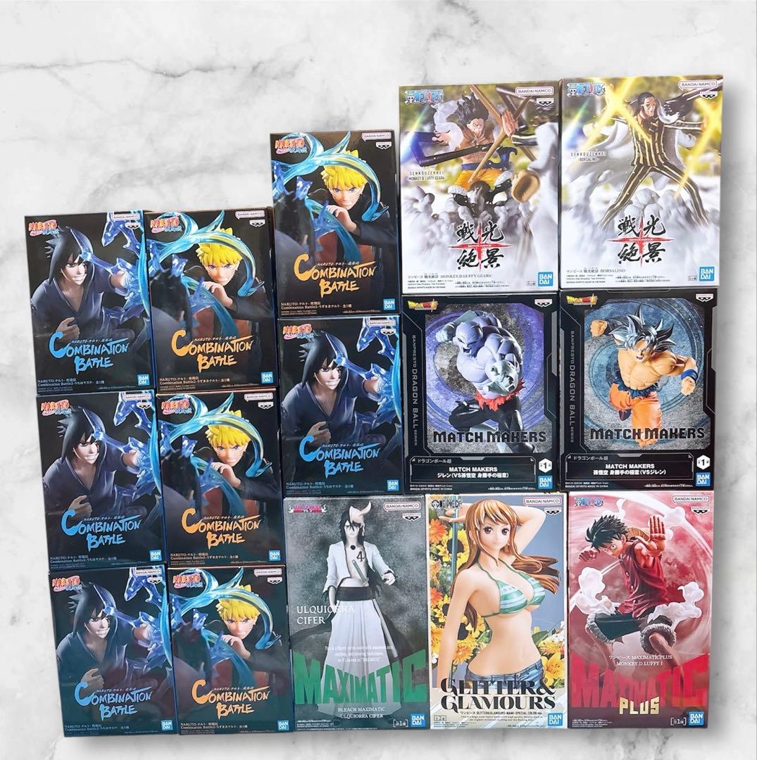 【15体】 フィギュア まとめ売り ウルキオラ ナルト ワンピース NARUTO
