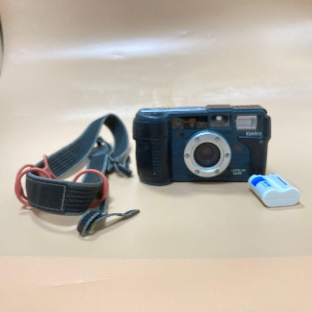 Konica 現場監督 28WB ブラック色　コンパクトフィルムカメラ