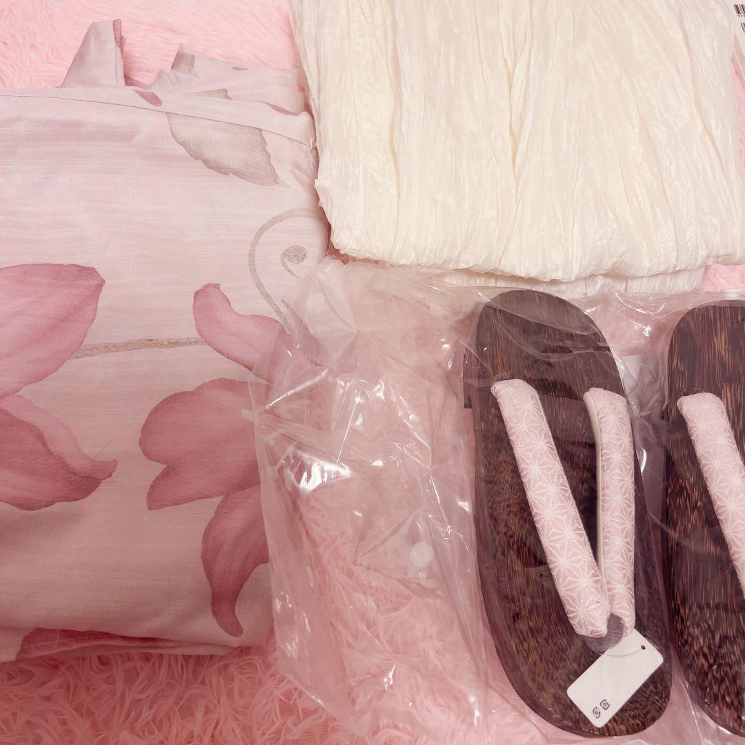 sugar nine 浴衣3点セット ピンク系4