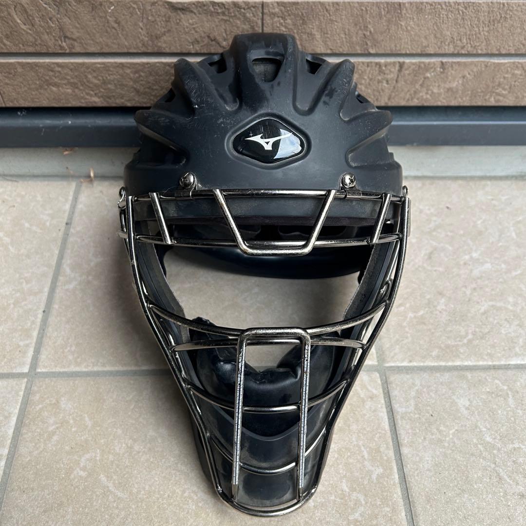キャッチャー防具　ミズノ　阿部慎之助モデル　ホッケー型マスク