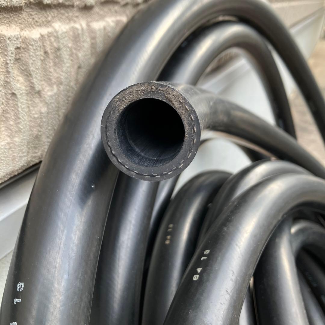 十川ゴム　一般油圧配管用ホース　Ｆ-15　定尺品　25径×約20ｍ　ガソリン