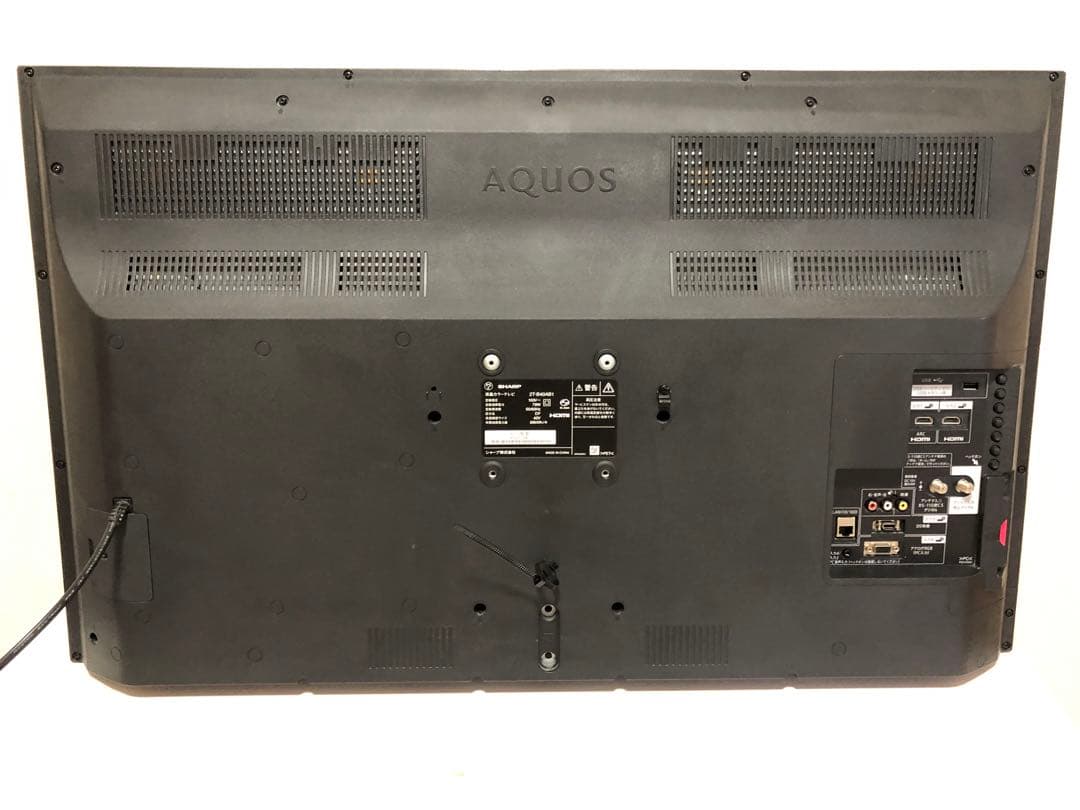 SHARP 40インチ 液晶テレビ AQUOS HDD録画○ スタンド付き