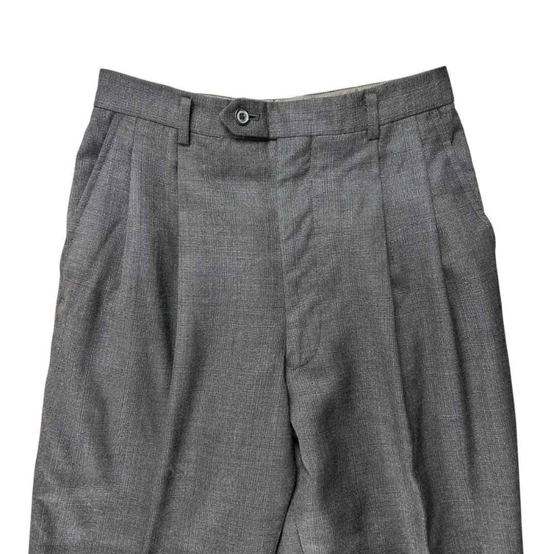 イッセイミヤケ　スーツセットアップ　グレンチェック　80s　オンリミット　日本製