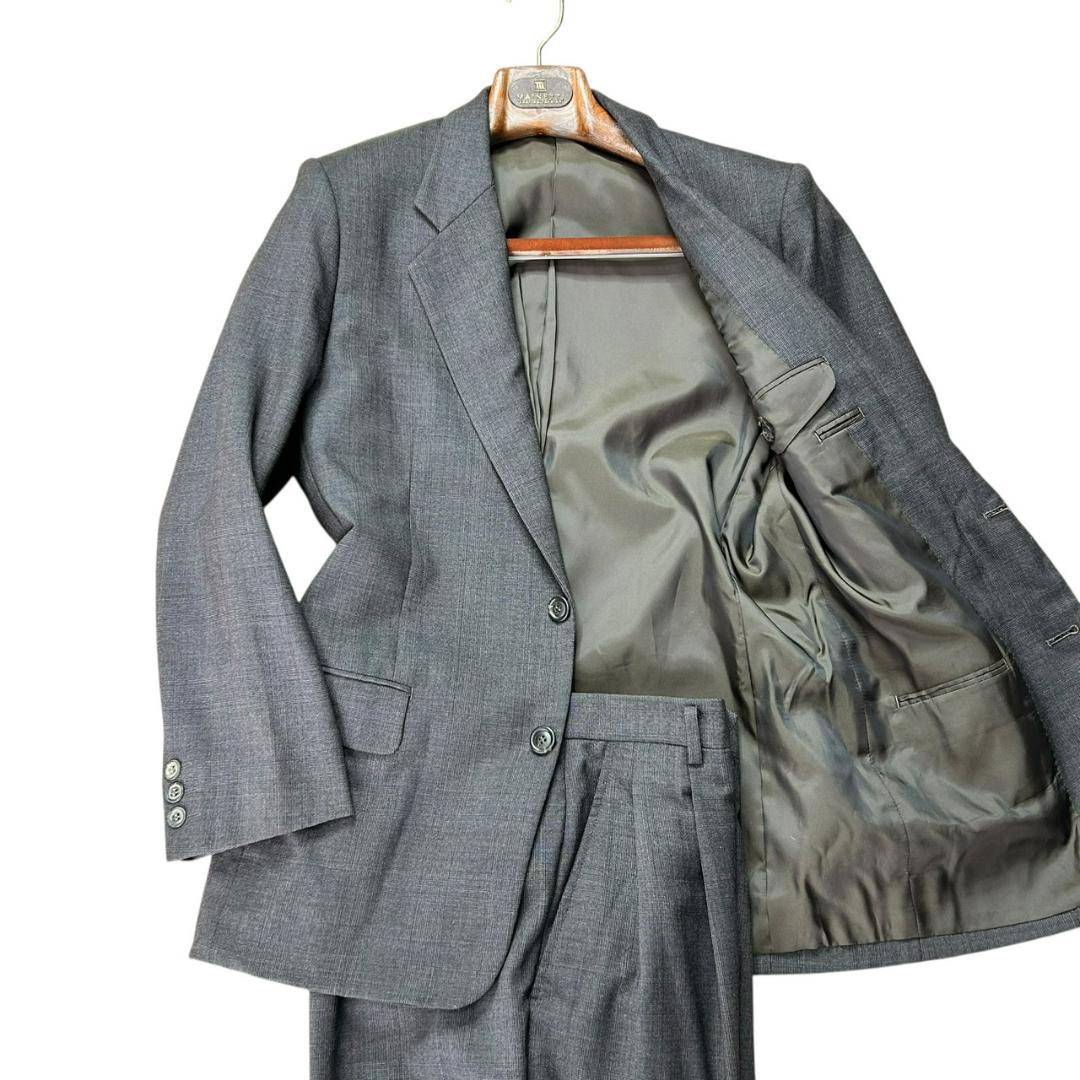 イッセイミヤケ　スーツセットアップ　グレンチェック　80s　オンリミット　日本製