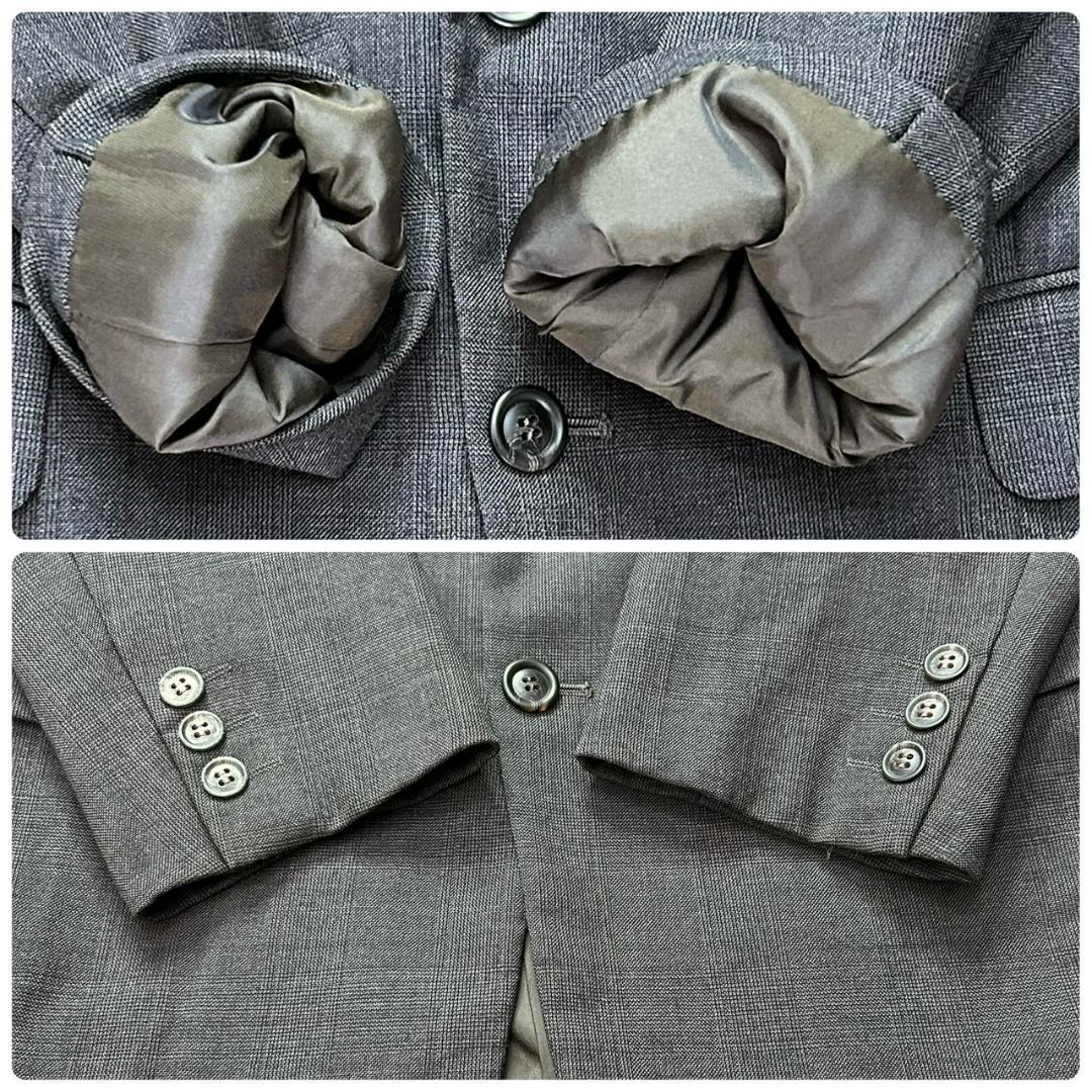 イッセイミヤケ　スーツセットアップ　グレンチェック　80s　オンリミット　日本製