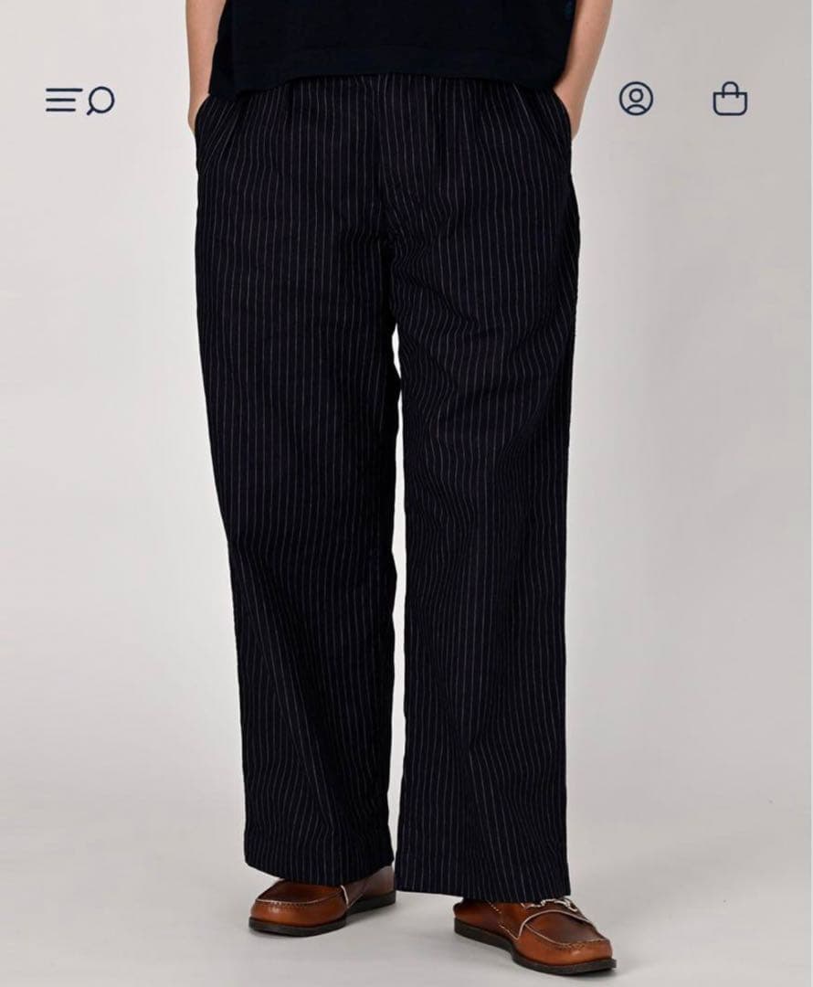 45R クックウェザーのシャルロットバギー インディゴ