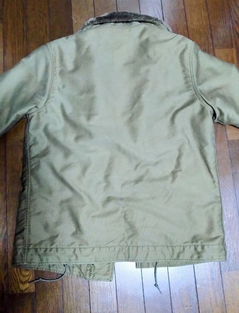 ALPHA INDUSTRIES N-1 デッキジャケットU.S.A.L（XL）